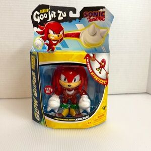 Heroes of Goo Jit Zu Glow Surge Sonic the Hedgehog Unstoppable Knuckles Stretchy
